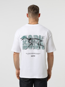 Футболка Bezlad Вовк модель futbolka-doslidzhuy-vovk-bila Фото