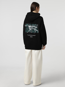 Худі Bezlad Вовк модель bezladhudidoslidzhuyvovk Фото