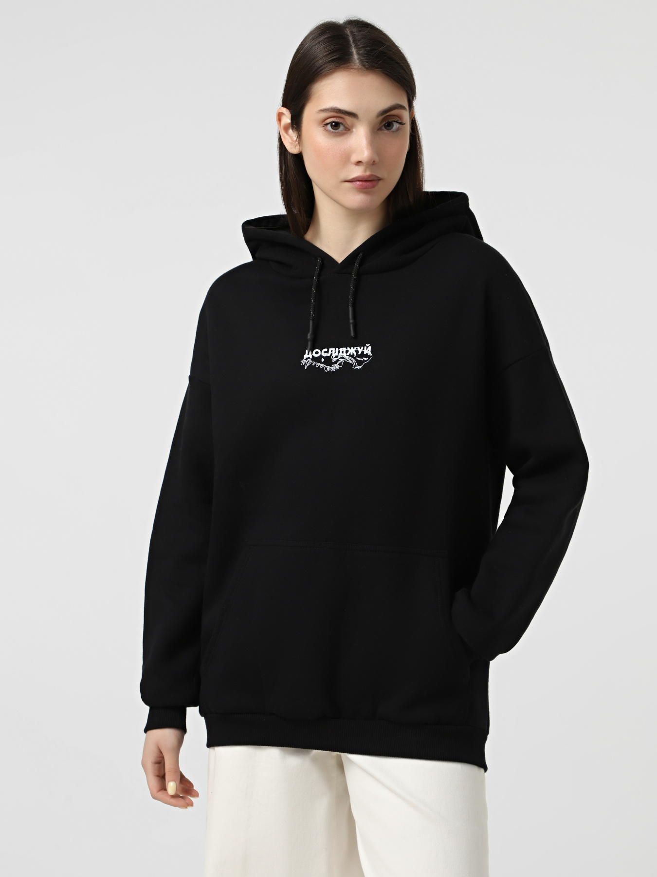 Худи Bezlad Вовк модель bezladhudidoslidzhuyvovk Фото