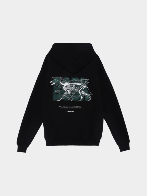 Худі Bezlad Вовк модель bezladhudidoslidzhuyvovk Фото