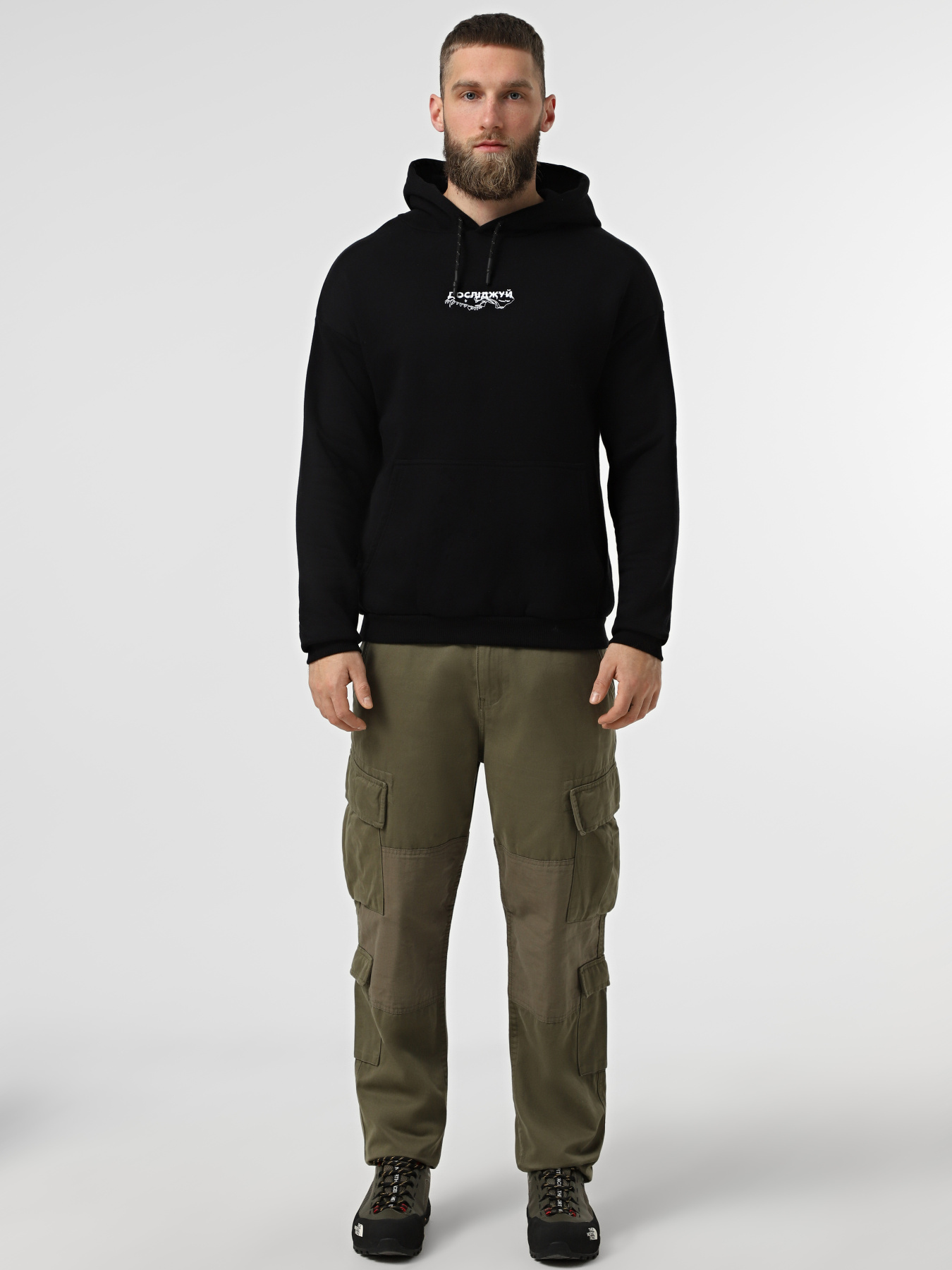 Худи Bezlad Бурий ведмідь модель bezladhudidoslidzhuyvedmid Фото