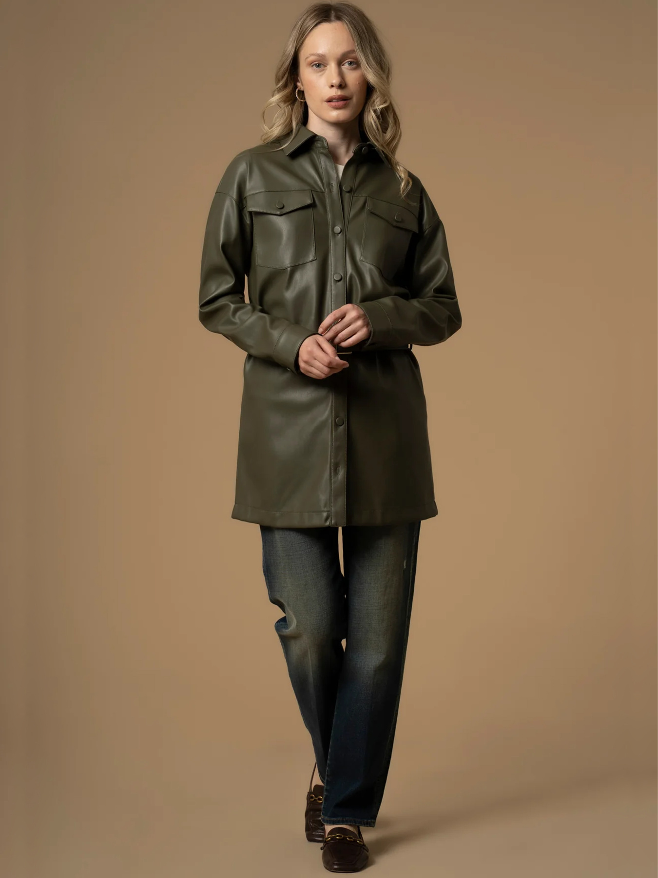 Куртка-рубашка KOCCA модель A25PGC7376ABUN50803 Фото