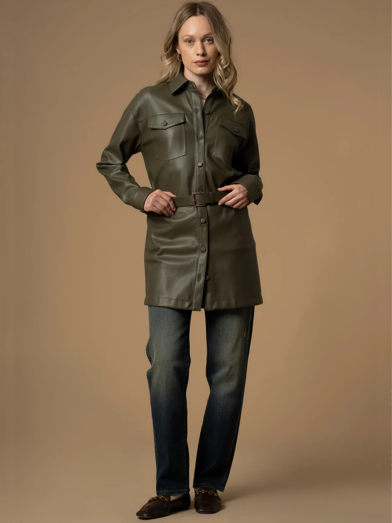 Куртка-рубашка KOCCA модель A25PGC7376ABUN50803 Фото