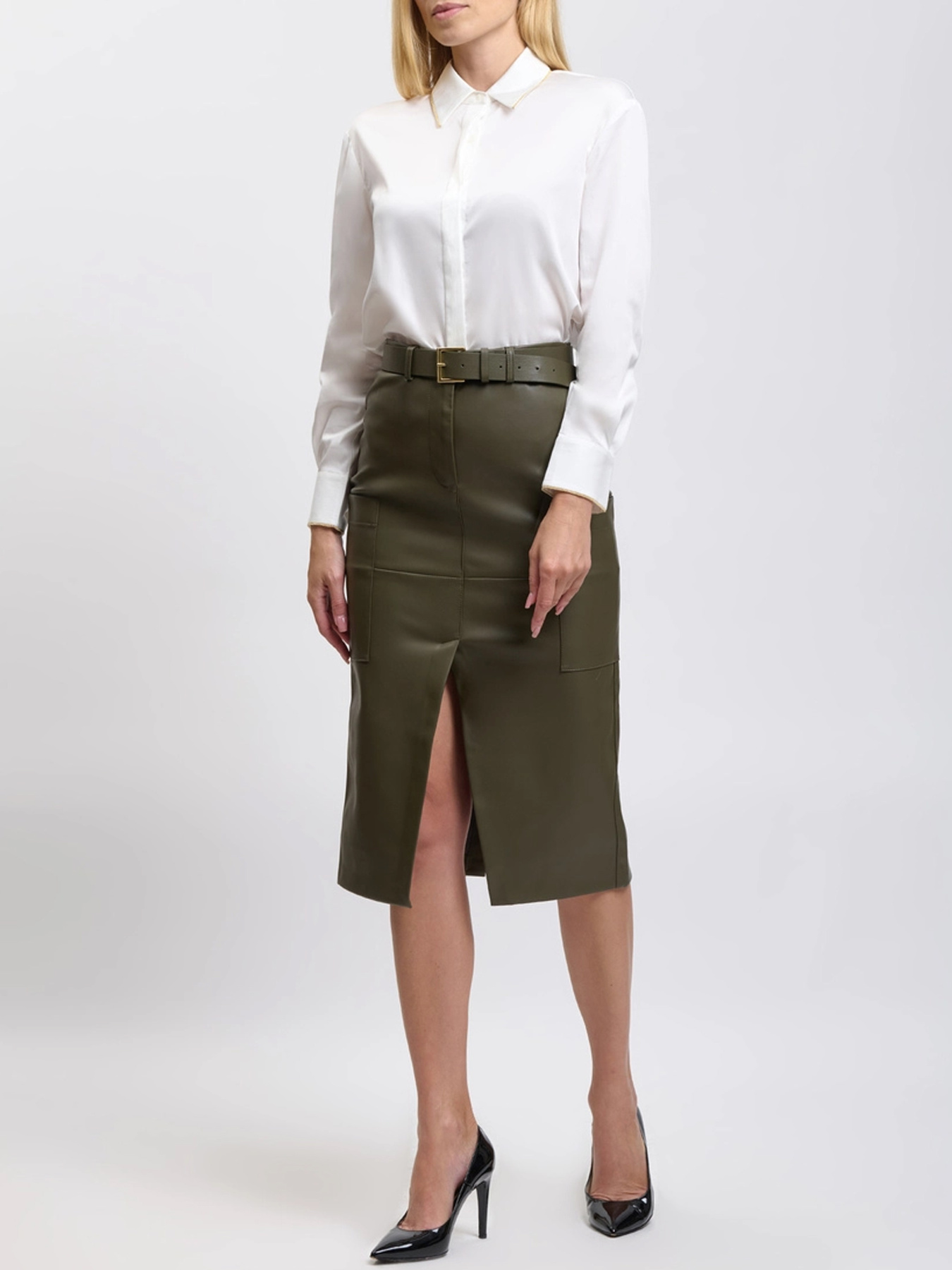 Спідниця міді KOCCA модель A25PGO7377ABUN50803 Фото