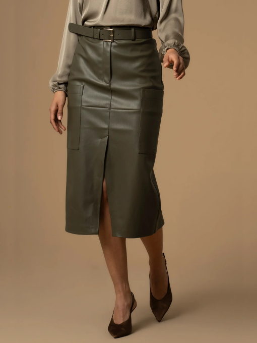 Спідниця міді KOCCA Модель A25PGO7377ABUN50803 Фото