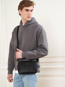 Кросс-боди LANCASTER модель 312-07-NOIR Фото