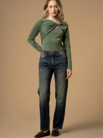 Прямі джинси KOCCA модель A25PPD7598ABUNL103 Фото