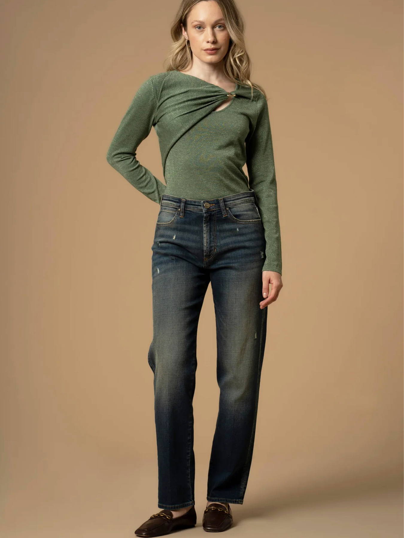 Прямі джинси KOCCA модель A25PPD7598ABUNL103 Фото