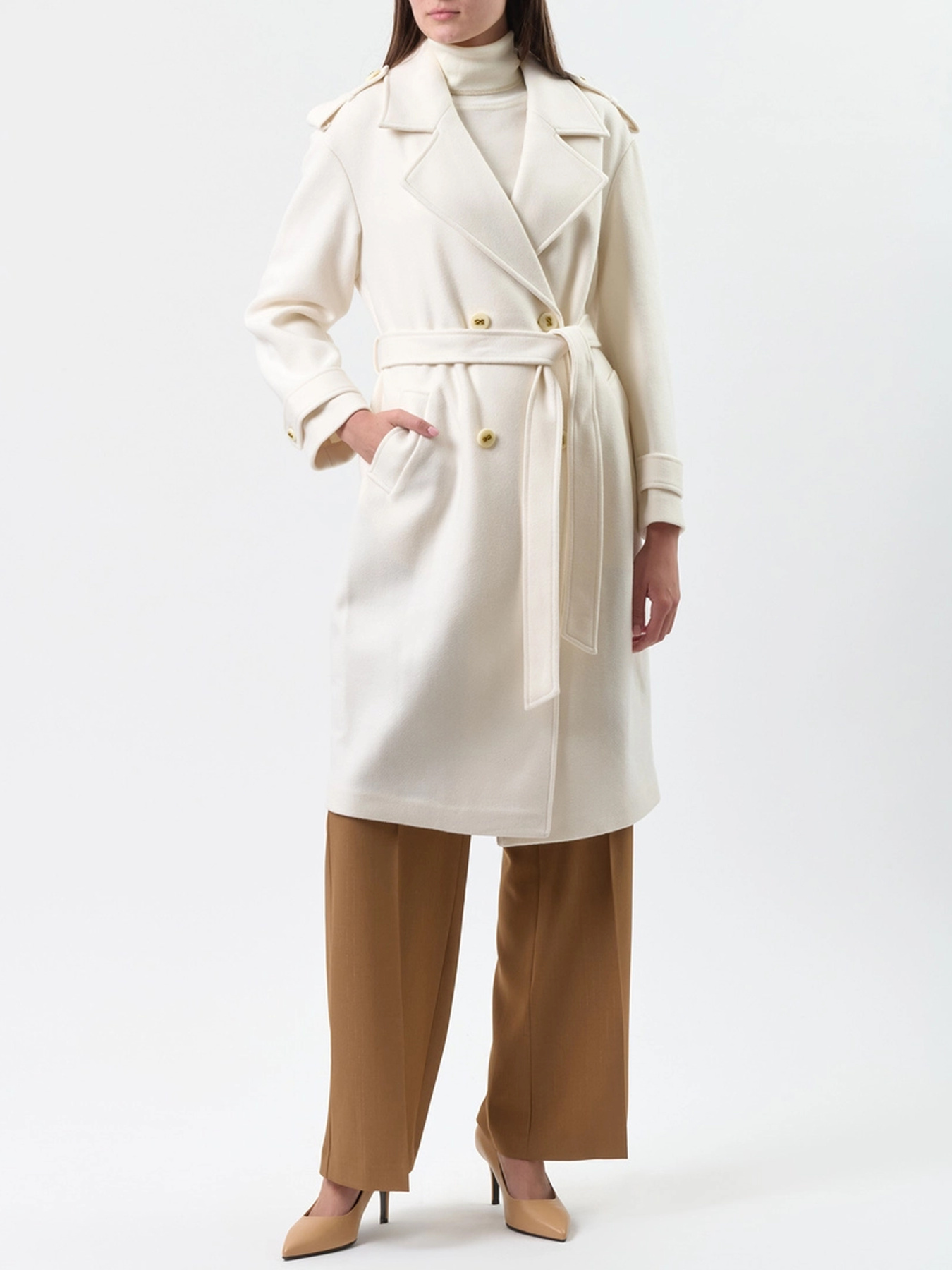 Пальто KOCCA модель A25PCA7398ABUN60725 Фото