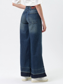 Широкие джинсы J.B4 (Just Before) модель 10WG0633 Широкие джинсы J.B4 (Just Before) модель 10WG0633 Фото