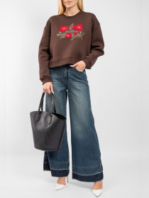 Широкие джинсы J.B4 (Just Before) модель 10WG0633 Широкие джинсы J.B4 (Just Before) модель 10WG0633 Фото