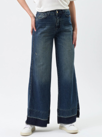 Широкие джинсы J.B4 (Just Before) модель 10WG0633 Широкие джинсы J.B4 (Just Before) модель 10WG0633 Фото