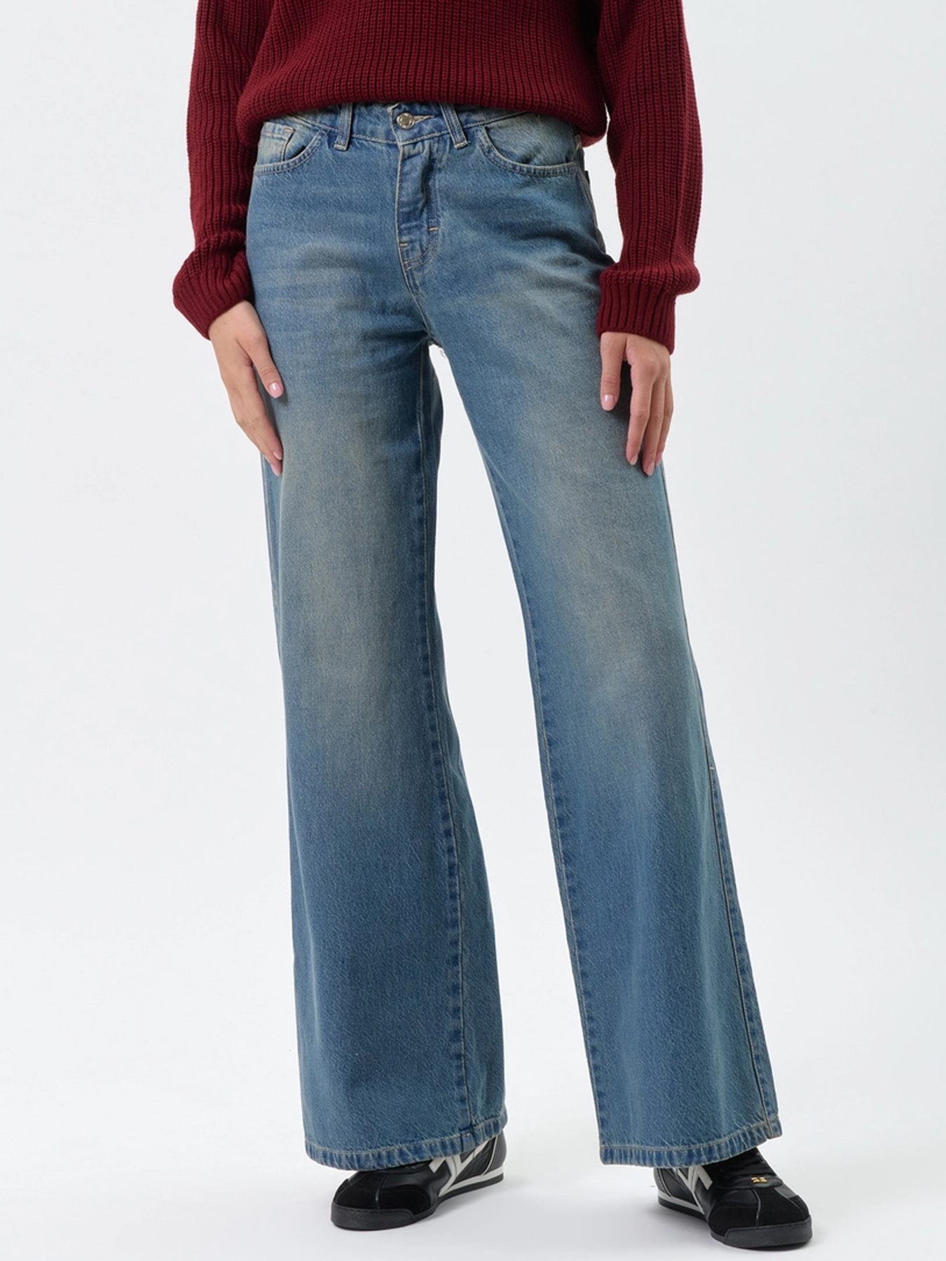 Широкие джинсы J.B4 (Just Before) модель 10WG1440 Фото