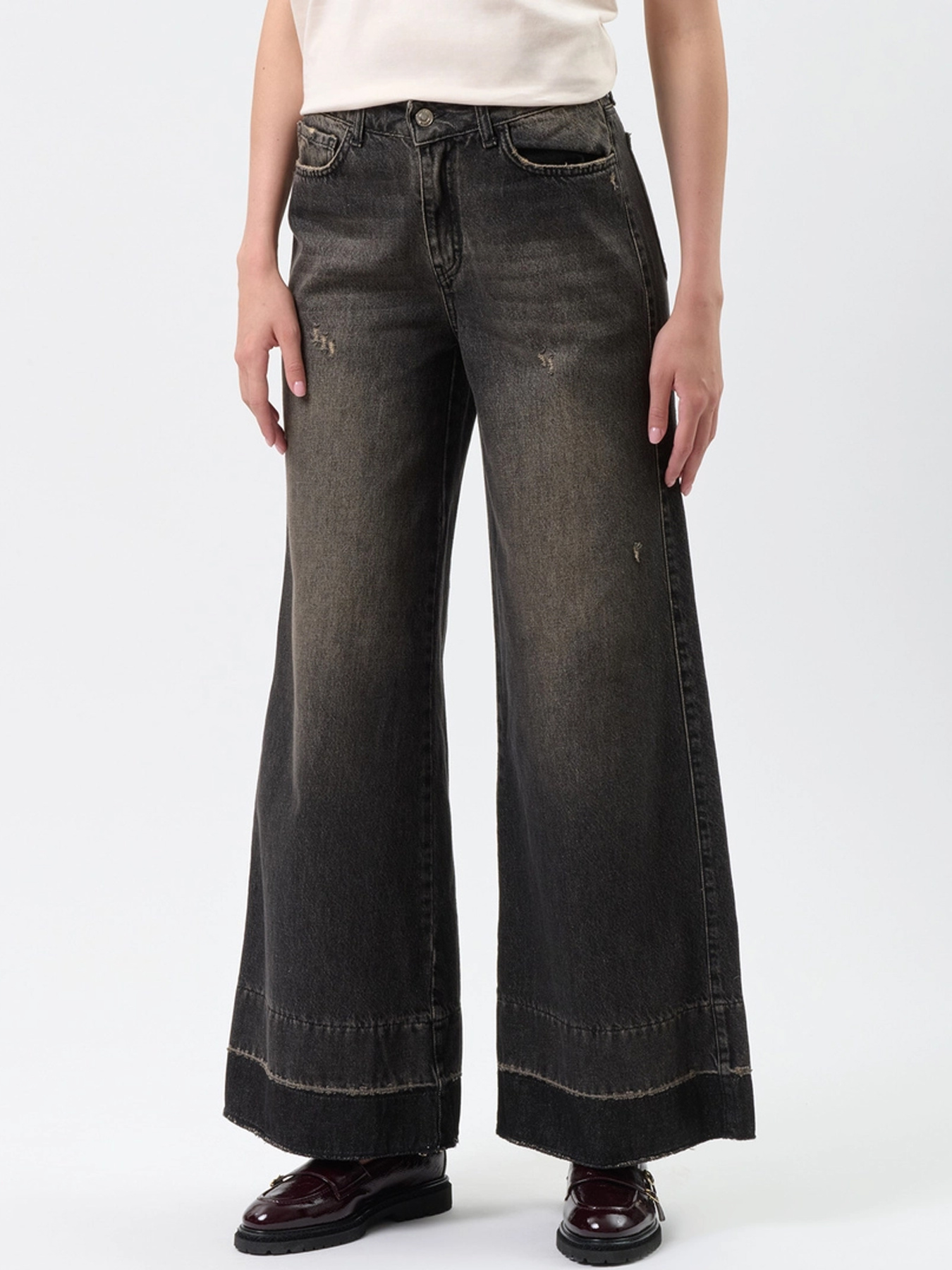 Широкие джинсы J.B4 (Just Before) модель 10WG0619 Фото