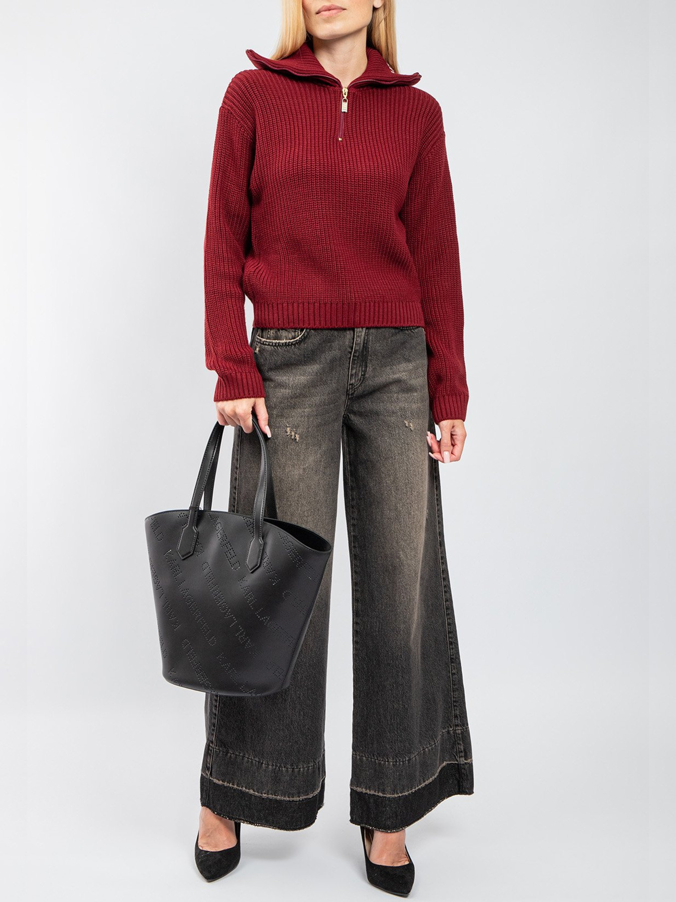 Широкие джинсы J.B4 (Just Before) модель 10WG0619 Фото