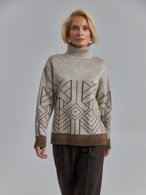 Свитер TrikoBakh модель 2906-lxon-bronza Фото