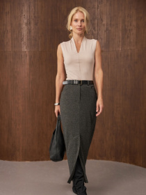 Юбка миди TrikoBakh модель 3080-bazalxt Фото