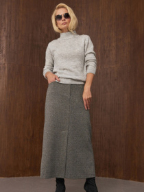 Юбка миди TrikoBakh модель 3080-gravj Фото