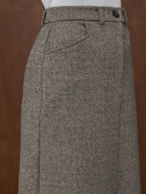 Юбка миди TrikoBakh модель 3080-gravj Фото