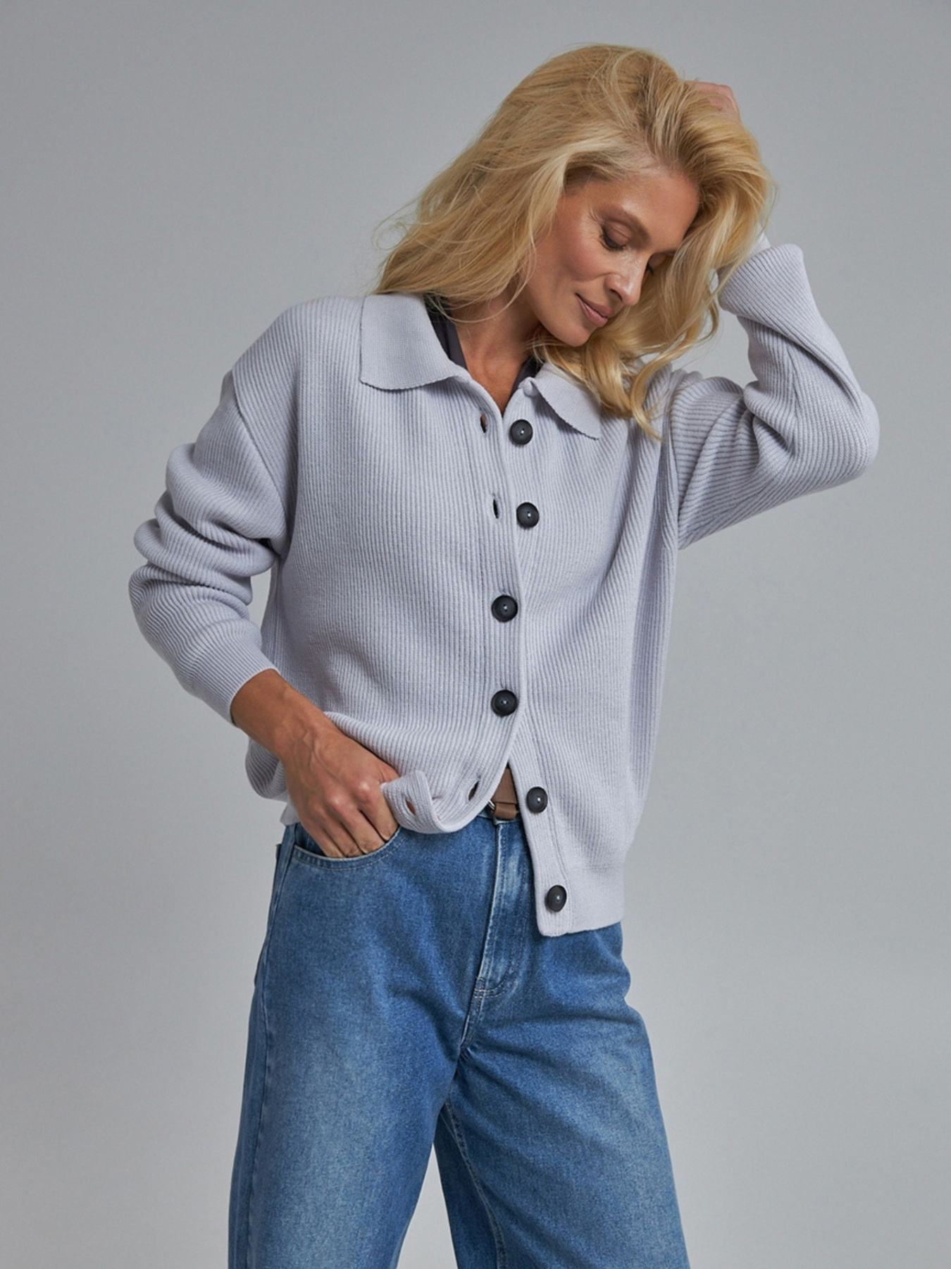 Кардиган TrikoBakh модель 2900-tumannij Фото