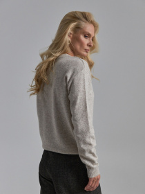 Джемпер TrikoBakh модель 2899-naturalxnij Фото