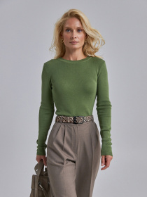 Джемпер TrikoBakh модель 2908-olivkovij Фото