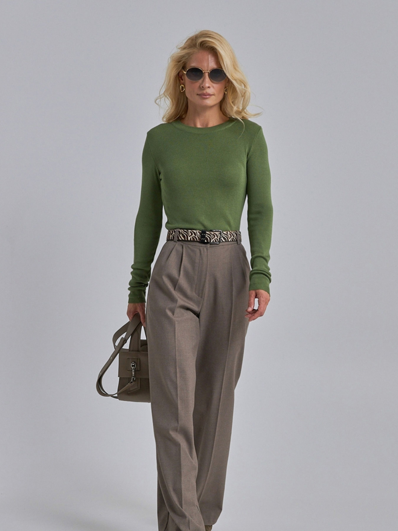 Джемпер TrikoBakh модель 2908-olivkovij Фото