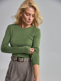 Джемпер TrikoBakh модель 2908-olivkovij Фото