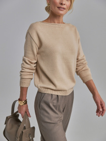 Джемпер TrikoBakh модель 2892-kremovij Фото