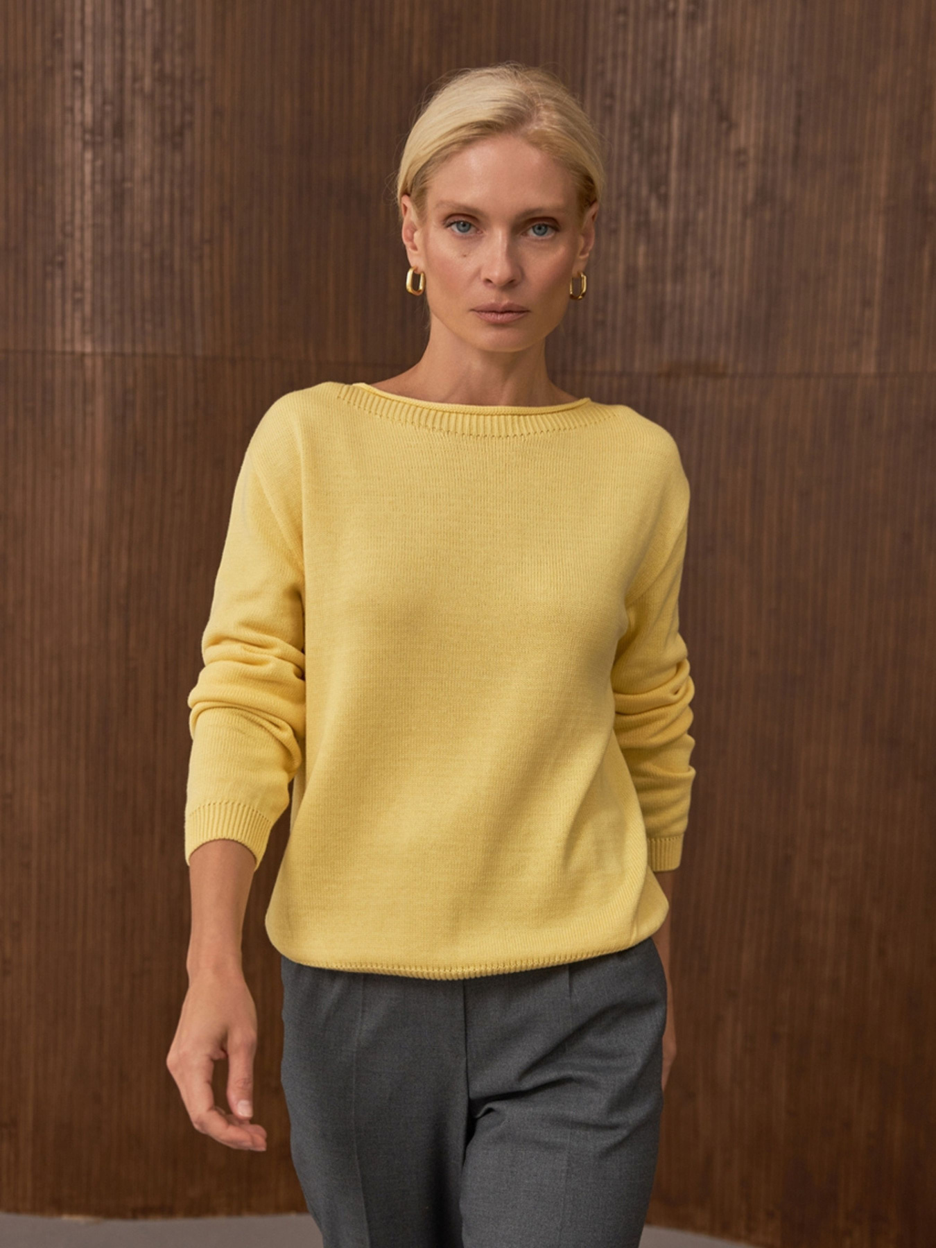 Джемпер TrikoBakh модель 2892-limonnij Фото