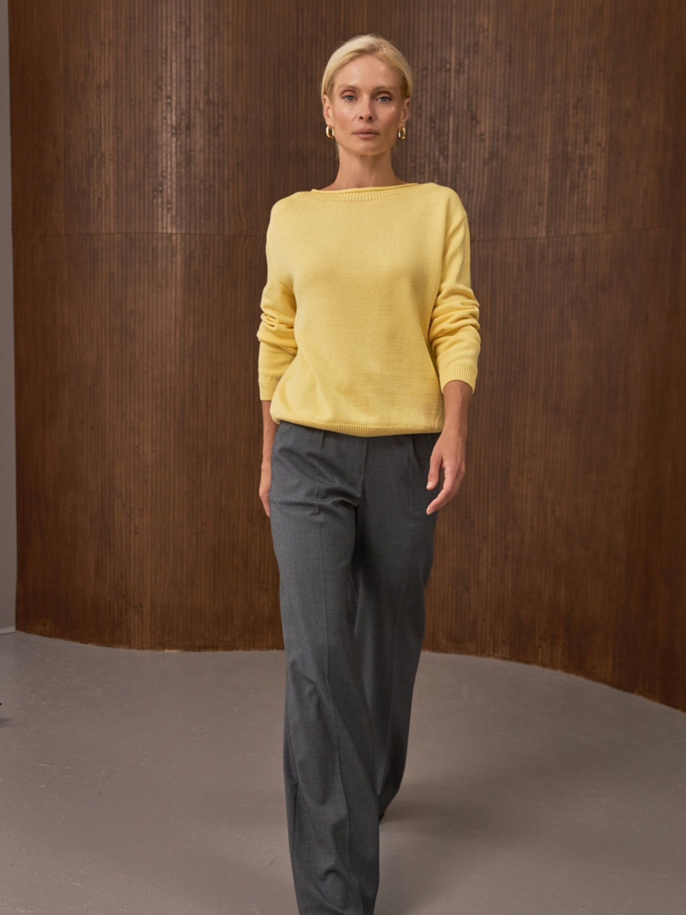 Джемпер TrikoBakh модель 2892-limonnij Фото