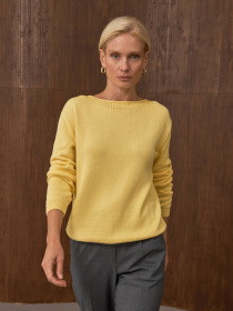 Джемпер TrikoBakh модель 2892-limonnij Фото