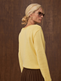 Джемпер TrikoBakh модель 2892-limonnij Фото