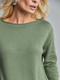 Джемпер TrikoBakh модель 2892-olivkovij Фото