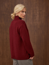 Свитер TrikoBakh модель 2888-burgund Фото