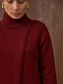 Свитер TrikoBakh модель 2888-burgund Фото