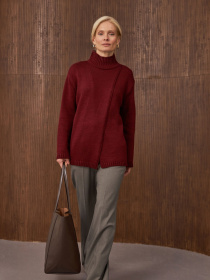 Свитер TrikoBakh модель 2888-burgund Фото