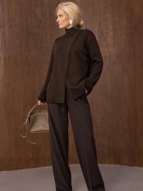 Свитер TrikoBakh модель 2888-grkij-shokolad Фото