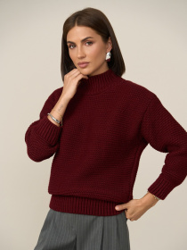 Свитер TrikoBakh модель 2881-burgund Фото