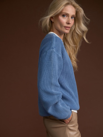 Джемпер TrikoBakh модель 2849-dzhinsovij Фото