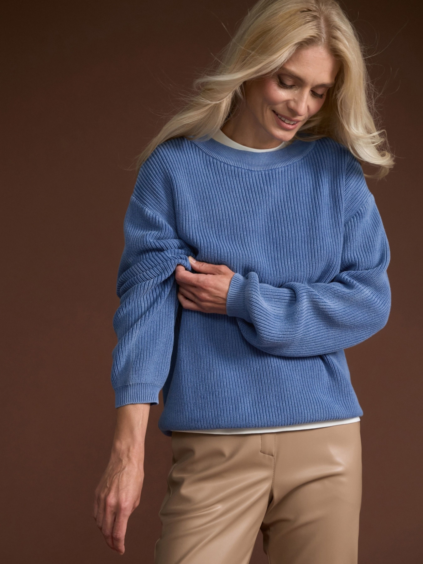 Джемпер TrikoBakh модель 2849-dzhinsovij Фото