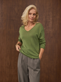 Джемпер TrikoBakh модель 2907-olivkovij Фото