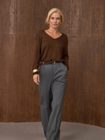 Джемпер TrikoBakh модель 2907-shokoladnij Фото