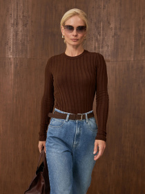 Джемпер TrikoBakh модель 2887-braun Фото