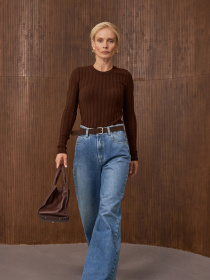 Джемпер TrikoBakh модель 2887-braun Фото