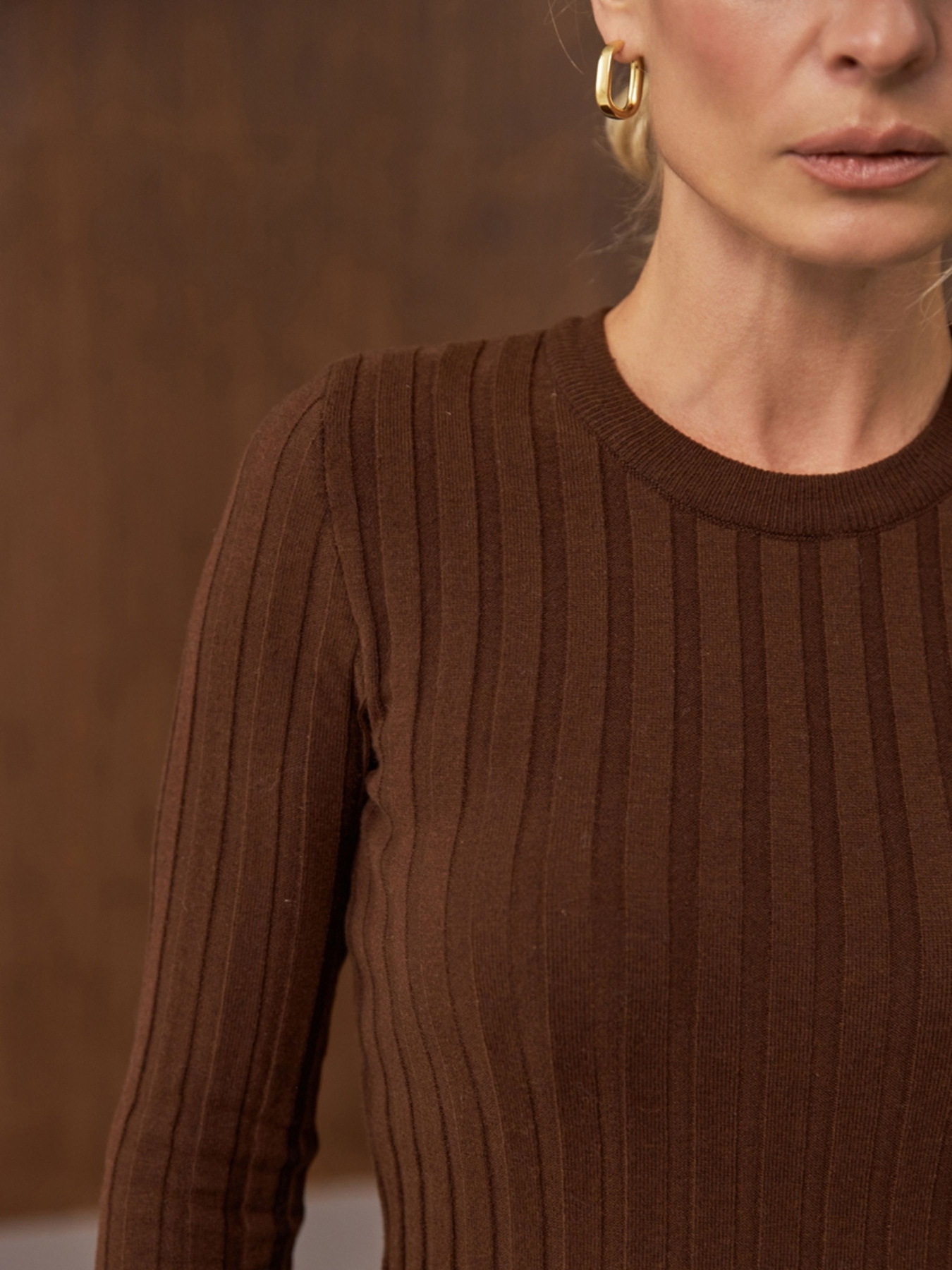 Джемпер TrikoBakh модель 2887-braun Фото