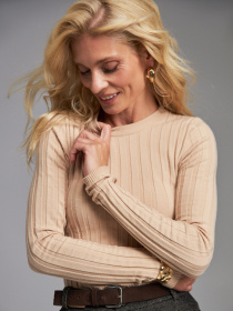 Джемпер TrikoBakh модель 2887-migdalxnij Фото