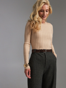 Джемпер TrikoBakh модель 2887-migdalxnij Фото