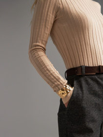 Джемпер TrikoBakh модель 2887-migdalxnij Джемпер TrikoBakh модель 2887-migdalxnij Фото