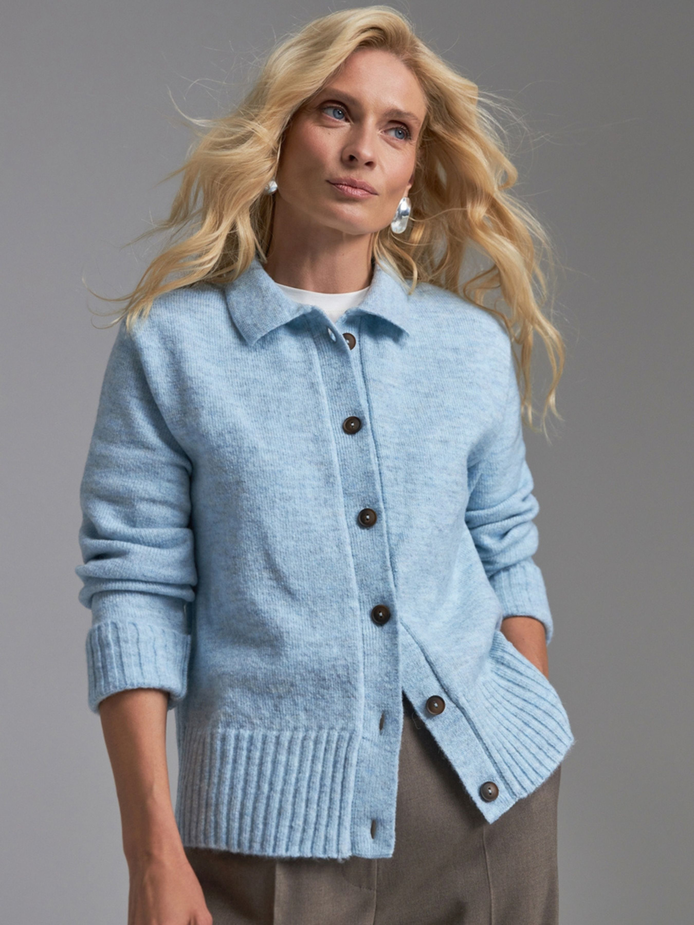 Кардиган TrikoBakh модель 2891-blakitnij Фото